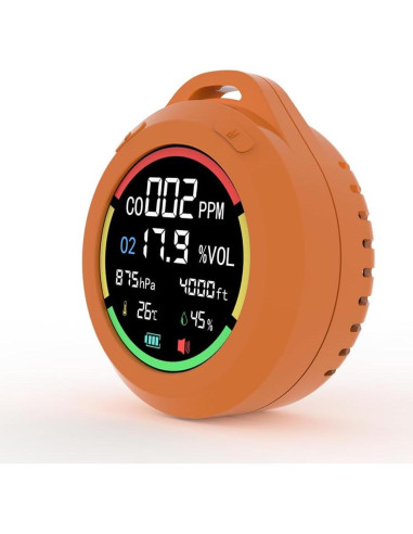 Medidor de Gas de Oxígeno Portátil Prodolita PT08CH 6-en-1