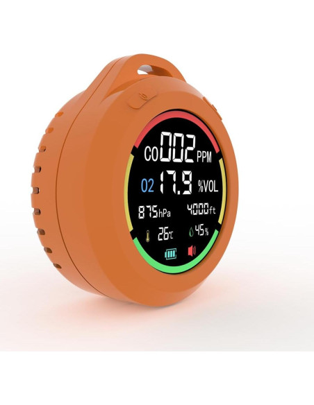 Medidor de Gas de Oxígeno Portátil Prodolita PT08CH 6-en-1