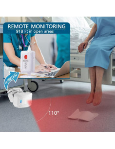 Alarma de cama Nesthao recargable para ancianos y demencia 2