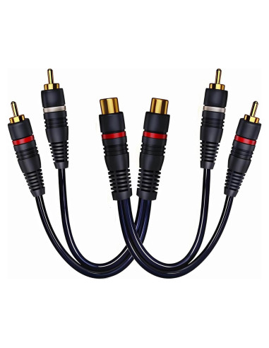 Divisor RCA 1 Femenino a 2 Masculinos 0.2M CNHIDEE