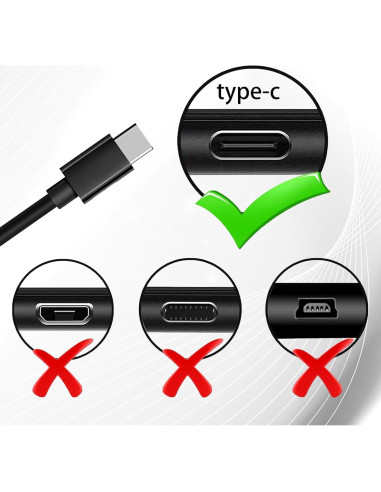Cargador de Pared USB 5V 2A con Cable Tipo-C - Shenzhen XY-1304