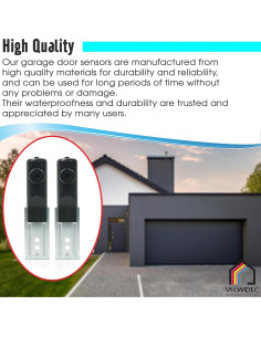 Sensor de puerta de garaje Genie VNWIDEC 258g con LED 2
