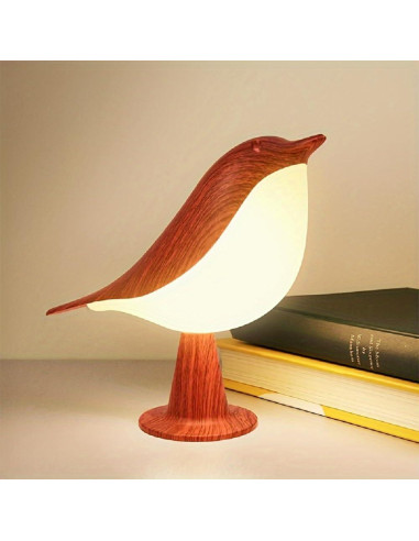 Lámpara de Mesa Recargable Deogos Bird - Luz Nocturna Táctil