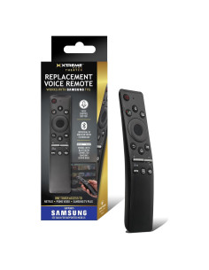 Control Remoto Universal Samsung Smart TV - Búsqueda por Voz, Acceso Rápido a Netflix y Prime Video