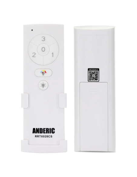 Control Remoto Anderic RRTX028C-S para Ventilador de Techo