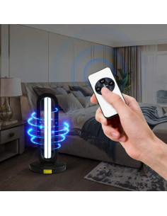 Lámpara Germicida UVC 38W con Ozono y Control Remoto BEWITU 2