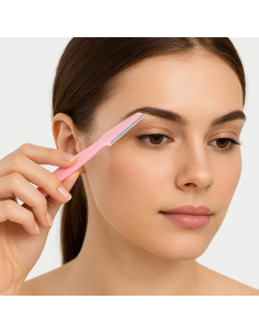 Rasuradora Dermaplane Magic Gold para Mujeres - Vello Facial y Cejas 2