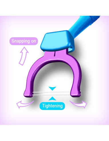 Hilo Dental Evolutivo T.Smile con 2 Mangos y 200 Recargas