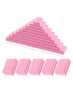 Bloques de Pulido de Uñas Simarro 50 Piezas Rosa 3.5x2.5cm