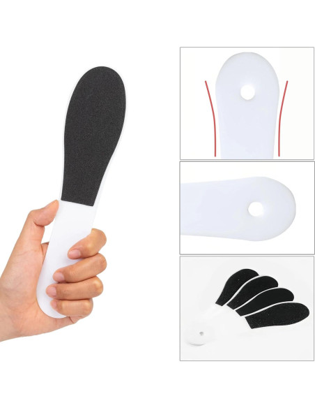 Paquete de 10 Limadoras de Pies Agirlvct - Exfoliantes Doble Cara