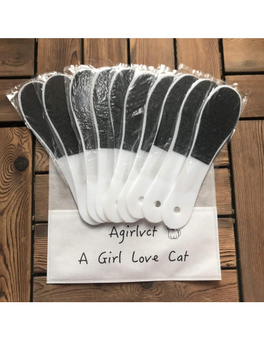 Paquete de 10 Limadoras de Pies Agirlvct - Exfoliantes Doble Cara