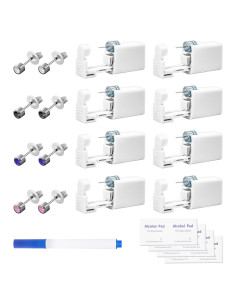 Kit de Perforación de Orejas Desechable 24 Piezas Taojiang