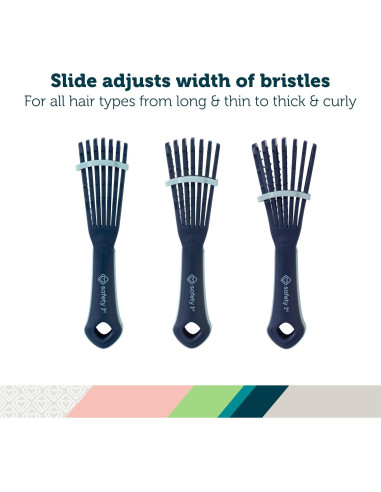 Cepillo Desenredante Safety 1st Ajustable para Todos los Cabellos