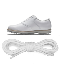 Cordones de Golf de Poliéster FootJoy 100cm - 2.5mm Blanco