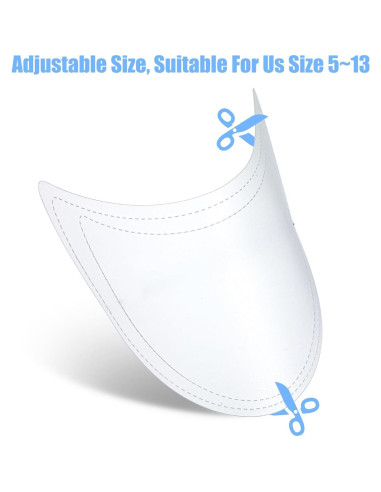 16 Estiradores de Zapatos Ajustables Xinjoduz - Transparente