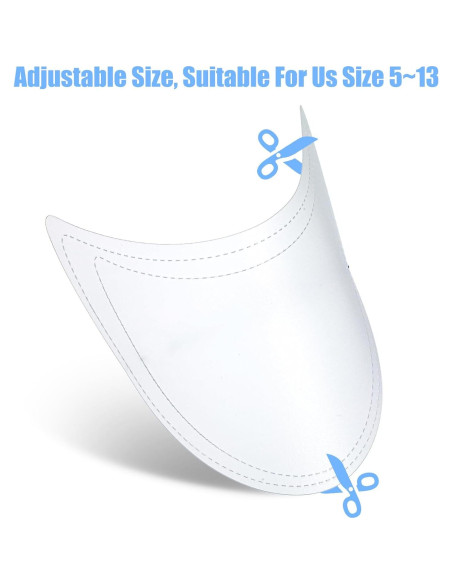 16 Estiradores de Zapatos Ajustables Xinjoduz - Transparente