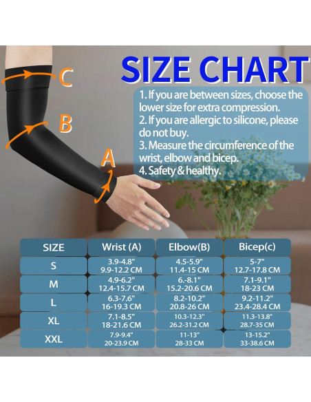 Manga de Compresión Graduada Hiball para Brazo 20-30 mmHg