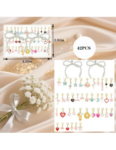 Kit de 42 Charms para Zapatos y Sneakers MJDYTYT - Decoraciones DIY 2