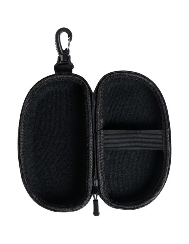 Funda Dura para Gafas de Natación Arena, Todo Negro, Unisex