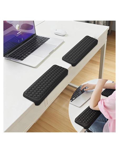 2 Almohadillas de Codo Ergonómicas LILXIU con Base Antideslizante