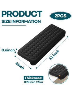 2 Almohadillas de Codo Ergonómicas LILXIU con Base Antideslizante 2