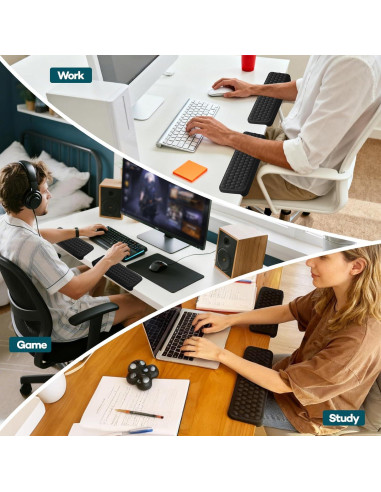 2 Almohadillas de Codo Ergonómicas LILXIU con Base Antideslizante