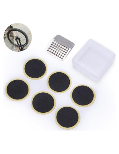 Kit de Parche Autoadhesivo para Neumáticos de Bicicleta YiXjiuBP