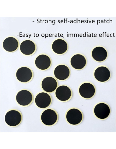 Kit de Parche Autoadhesivo para Neumáticos de Bicicleta YiXjiuBP