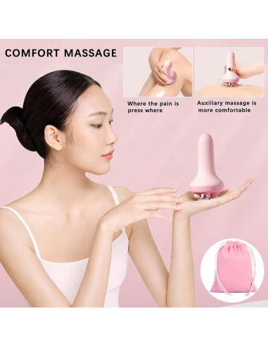 Rodillo de Masaje de Bola de Mano SFHY - Alivio Muscular Portátil