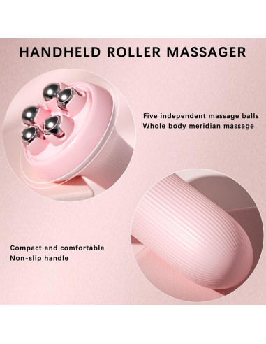Rodillo de Masaje de Bola de Mano SFHY - Alivio Muscular Portátil