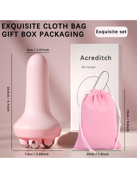 Rodillo de Masaje de Bola de Mano SFHY - Alivio Muscular Portátil