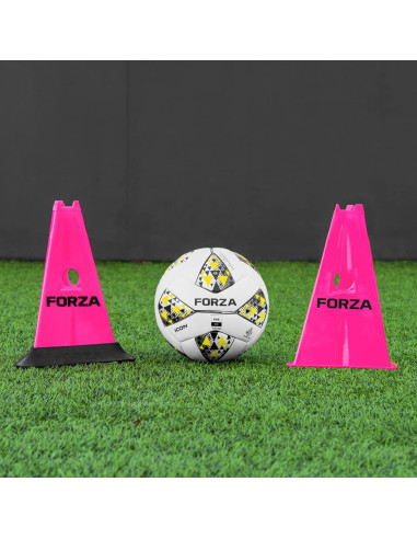 Conos Triangulares FORZA Pro 30cm - Juego de 4 o 8 con Bases de Goma