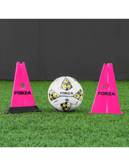 Conos Triangulares FORZA Pro 30cm - Juego de 4 o 8 con Bases de Goma