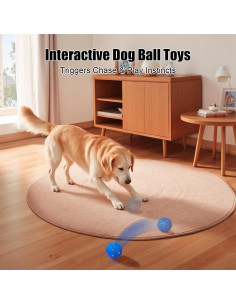 Bola Interactiva para Perros Beixiaoer O15, 8.13 cm, Impermeable 2