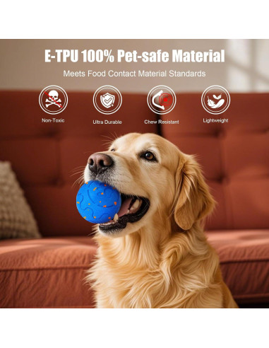 Bola Interactiva para Perros Beixiaoer O15, 8.13 cm, Impermeable