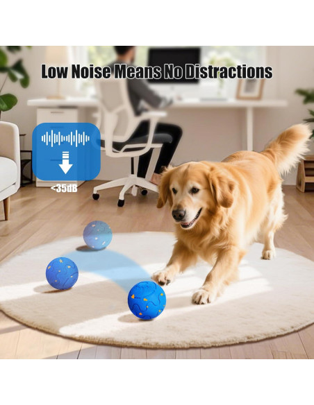 Bola Interactiva para Perros Beixiaoer O15, 8.13 cm, Impermeable