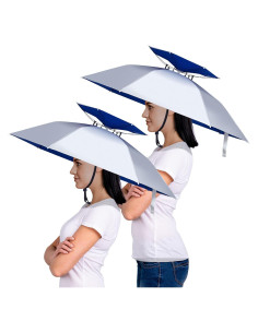 Sombrero Paraguas Amylove Doble Capa 95 cm Protección UV