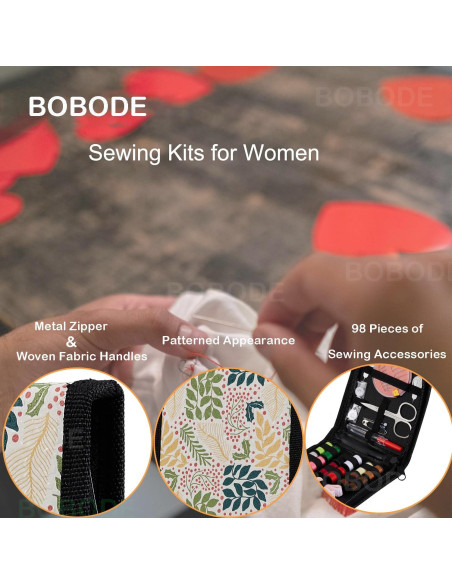 Kit de Costura Bobode Farmhouse 43PCS con Accesorios Esenciales