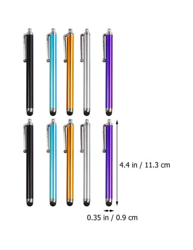 Lápiz Stylus Capacitivo NUOBESTY Punta Fina para Pantallas Táctiles