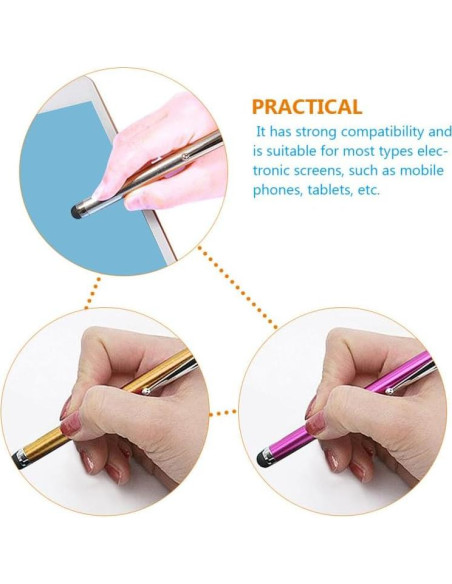 Lápiz Stylus Capacitivo NUOBESTY Punta Fina para Pantallas Táctiles