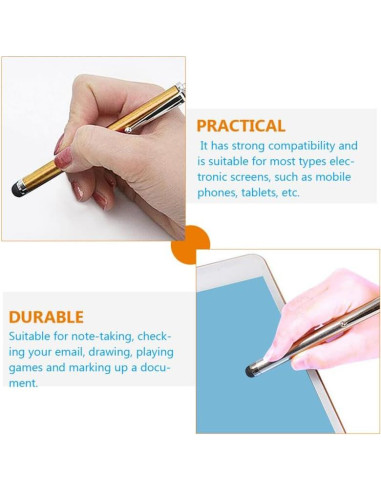 Lápiz Stylus Capacitivo NUOBESTY Punta Fina para Pantallas Táctiles