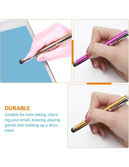 Lápiz Stylus Capacitivo NUOBESTY Punta Fina para Pantallas Táctiles