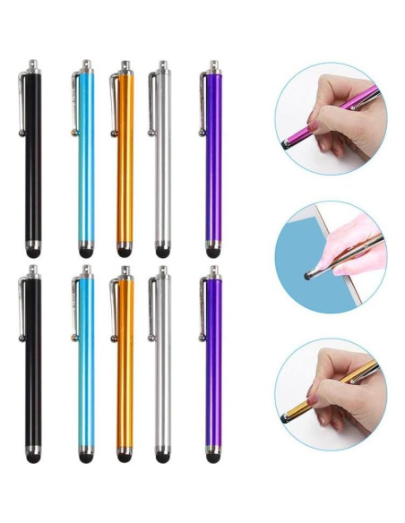 Lápiz Stylus Capacitivo NUOBESTY Punta Fina para Pantallas Táctiles