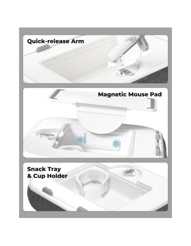 Soporte Ajustable para Laptop y Tableta SupeDesk B6 - 40.6x38.1 cm