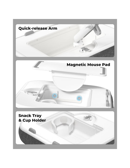 Soporte Ajustable para Laptop y Tableta SupeDesk B6 - 40.6x38.1 cm