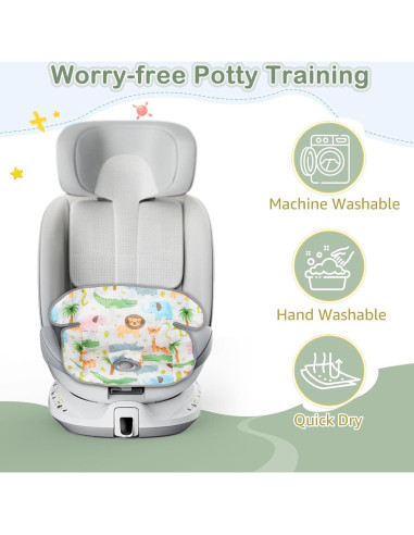 Protector de Asiento de Coche Vicorise Animales Impermeable