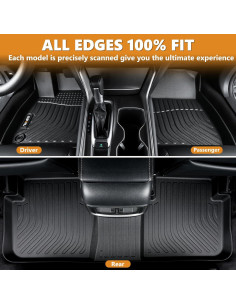 Alfombrillas AIPOIL para Nissan Kicks 2018-2024 Todo Clima 2