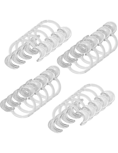 Retractor Bucal EZGO 20 Piezas Tamaño M para Blanqueamiento Dental