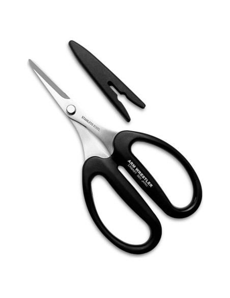 Tijeras de Kevlar CANARY 6.5" Cuchilla Serrada Acero Japonés