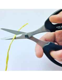 Tijeras de Kevlar CANARY 6.5" Cuchilla Serrada Acero Japonés 2